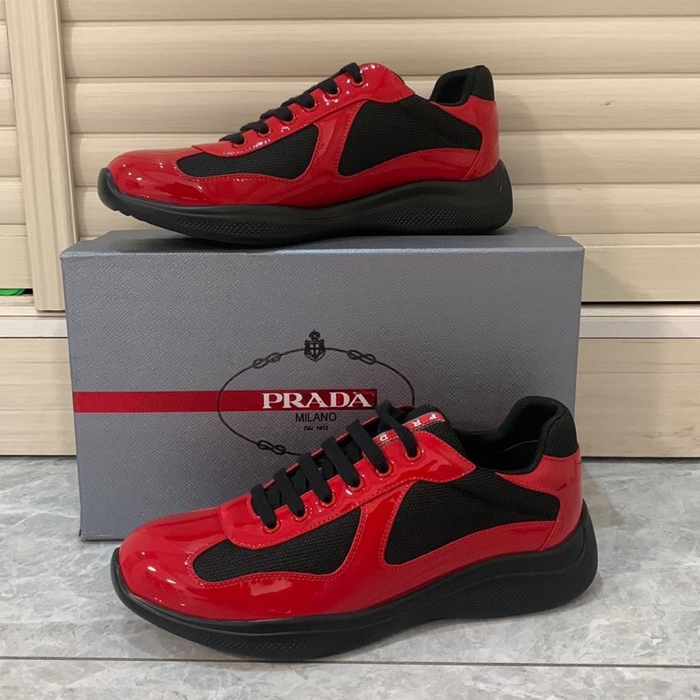 Prada Americas Cup Mens Sneakers